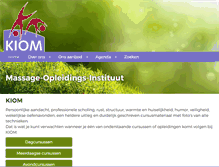 Tablet Screenshot of kiom.nl